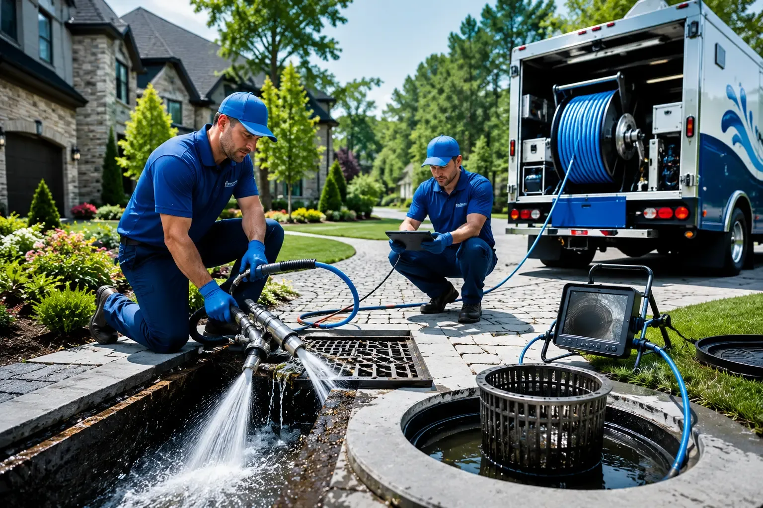 Local outdoor drain cleaning professionals in Riesel, TX