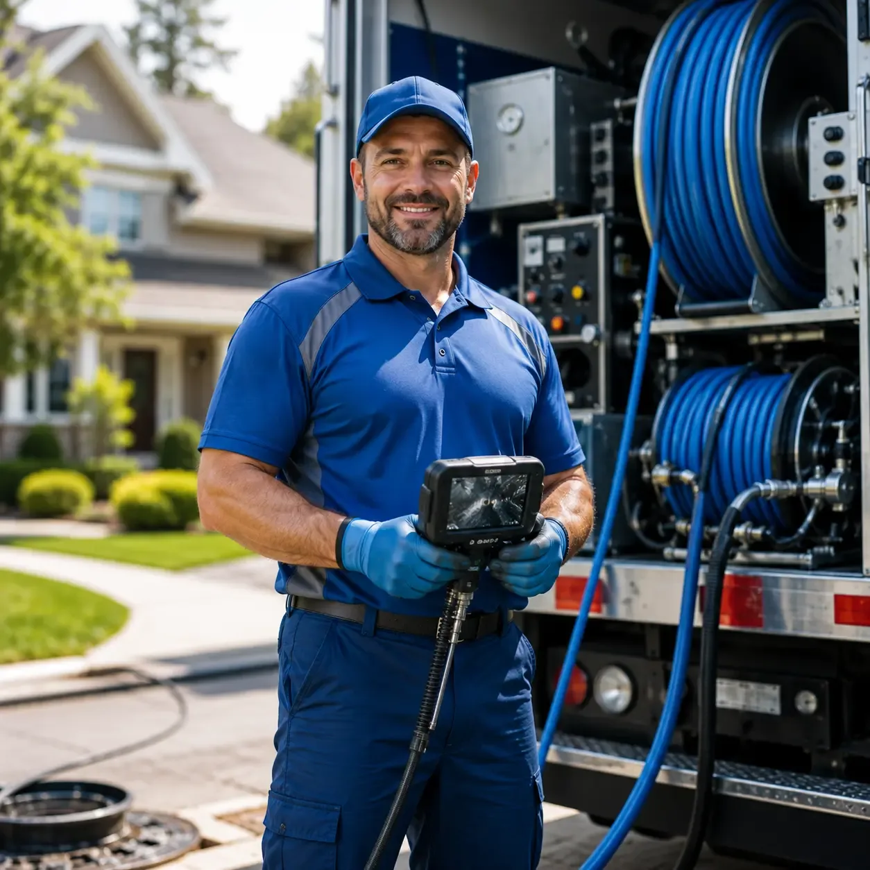 Local outdoor drain cleaning specialists in Riesel, TX